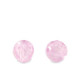 Cubic Zirconia beads 4mm Pink
